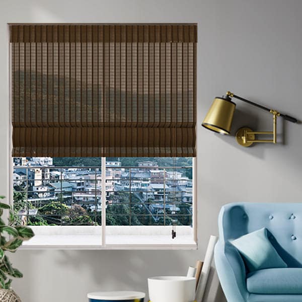 Cortinas Romanas de Bambu