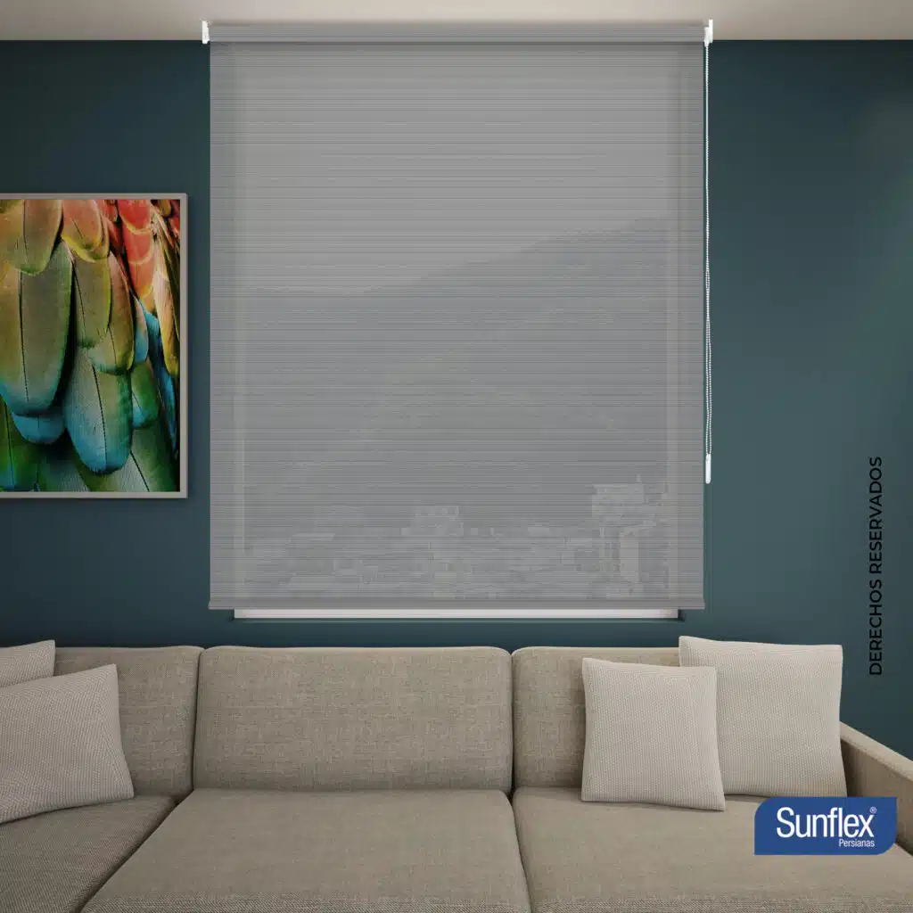 Cortinas con alta visibilidad al exterior